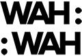 WAH :: WAH T-Shirts Logo