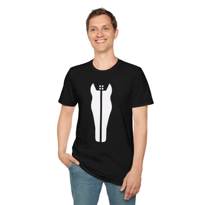 WAH :: WAH HORSE Black Unisex Softstyle T-Shirt - Image 7