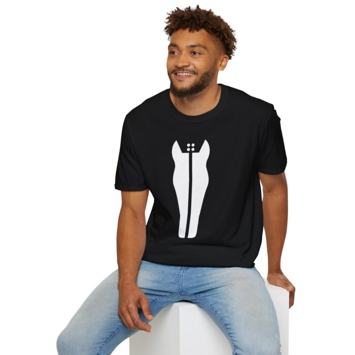 WAH :: WAH HORSE Black Unisex Softstyle T-Shirt - Image 12