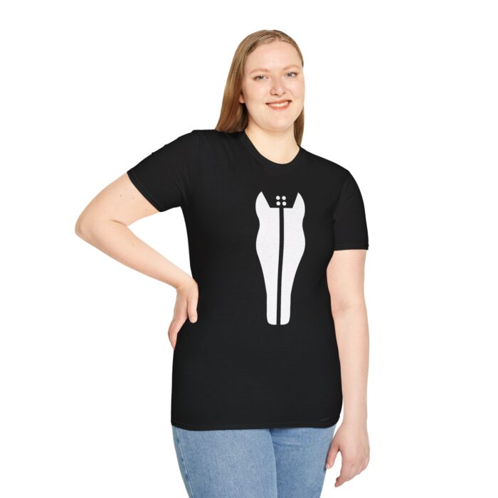 WAH :: WAH HORSE Black Unisex Softstyle T-Shirt - Image 5