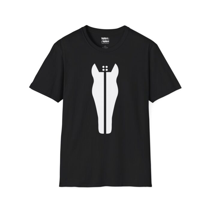 WAH :: WAH HORSE Black Unisex Softstyle T-Shirt