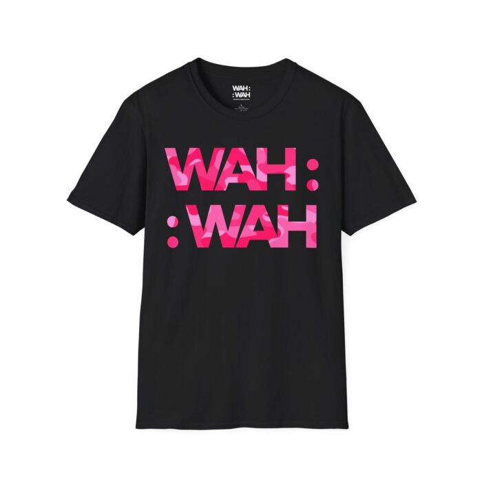 WAH :: WAH Pink Camo - Unisex Softstyle T-Shirt